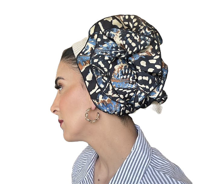 ברט כותנה פרח סטייל נוצות