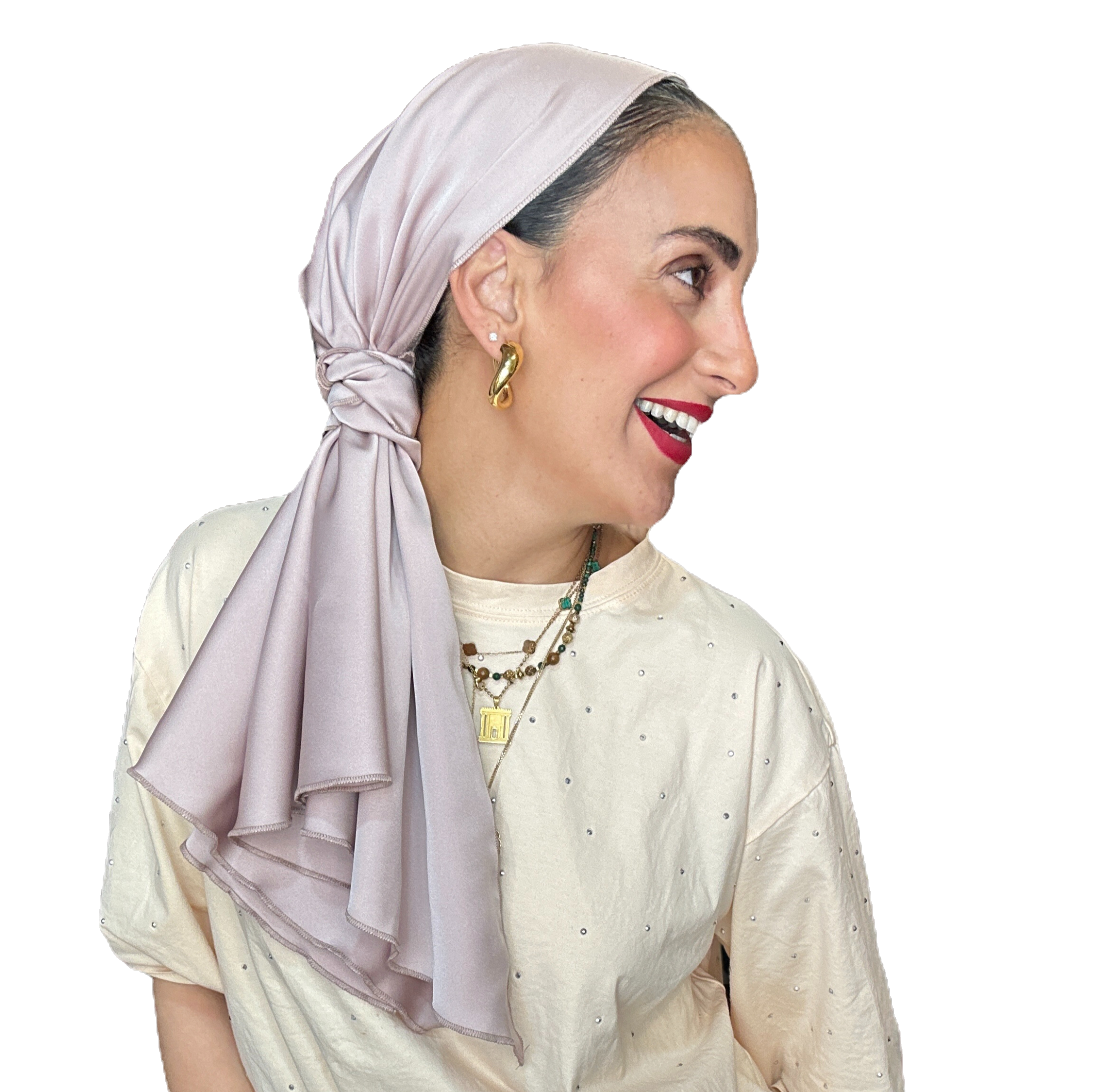 דגם בייבי, משולש חלק | סאטן במגוון צבעים