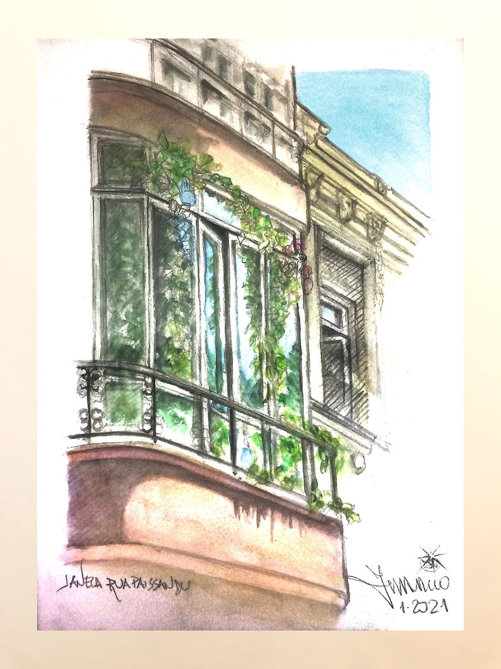 Janelas da Rua Paissandu, Laranjeiras/Flamengo, Rio