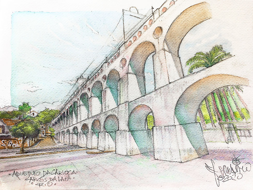 Arcos da Lapa (Aqueduto da Carioca) Rio