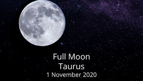 Full Moon in Taurus 1 November 2020