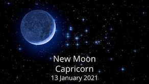 New Moon in Capricorn 13 January 2021