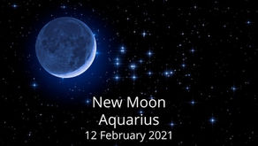 New Moon in Aquarius 12 February 2021