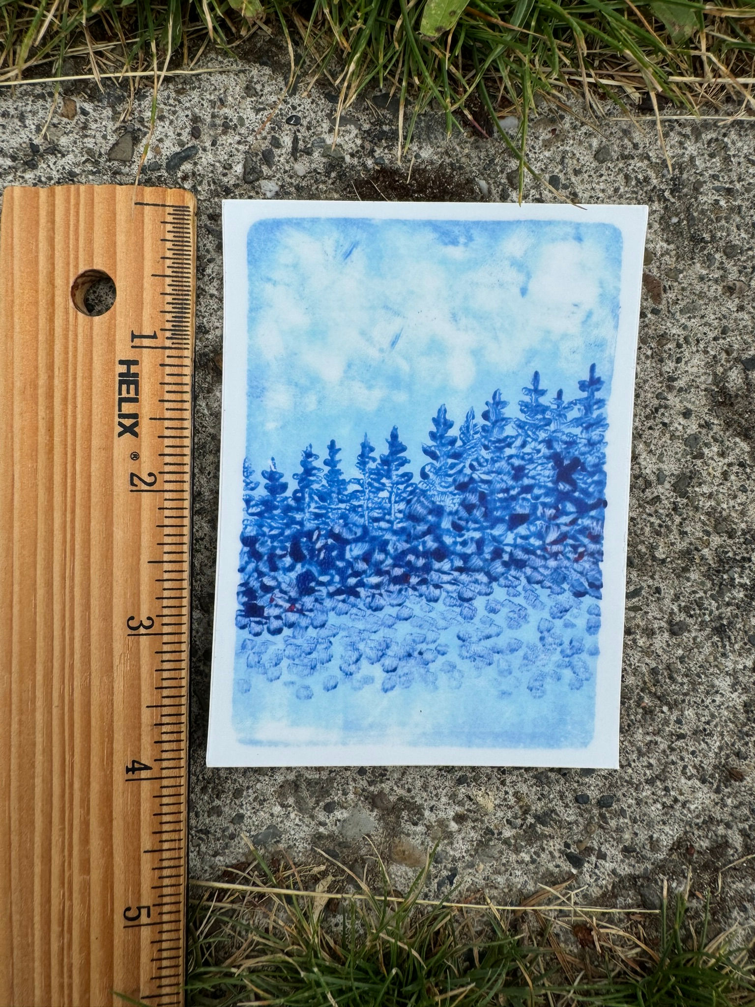 Blue Trees