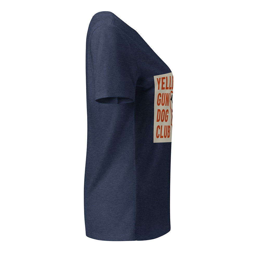 Thumbnail: Full Color Logo Women’s relaxed v-neck t-shirt