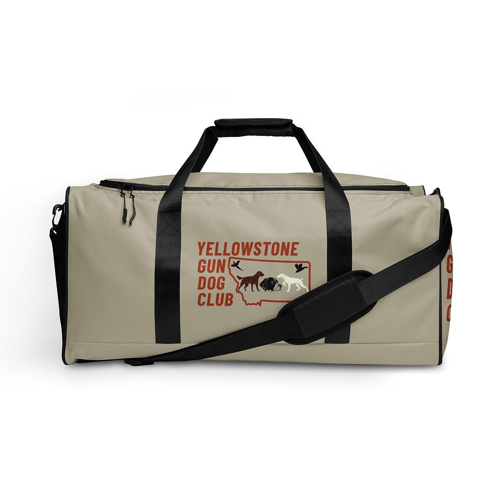 Full Color Logo Duffle bag