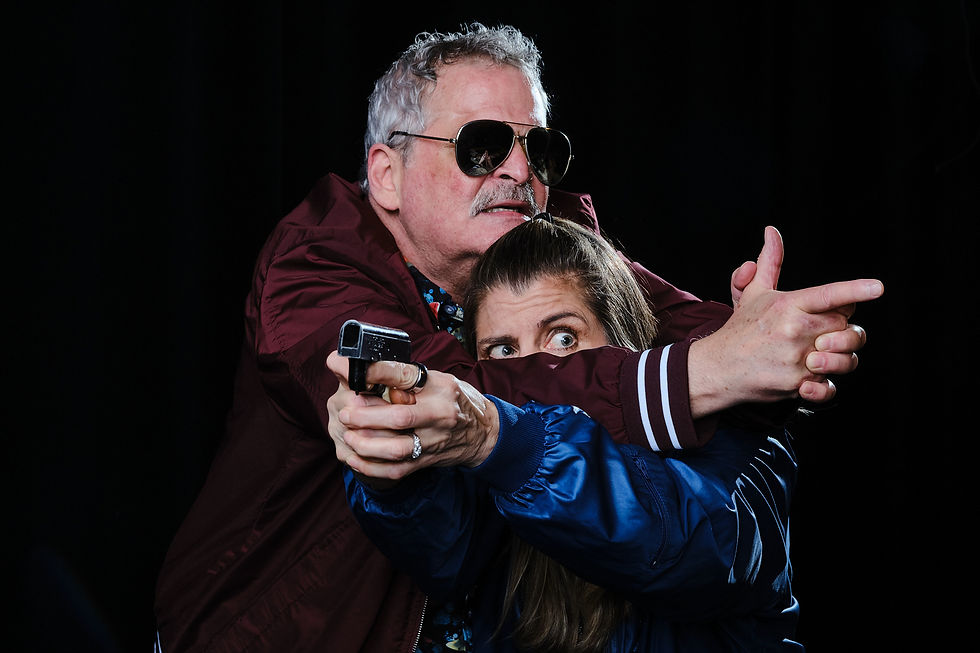 Photo: Bryan Burke and Laura Leonardo Ownby. Photo by Joel Maisonet