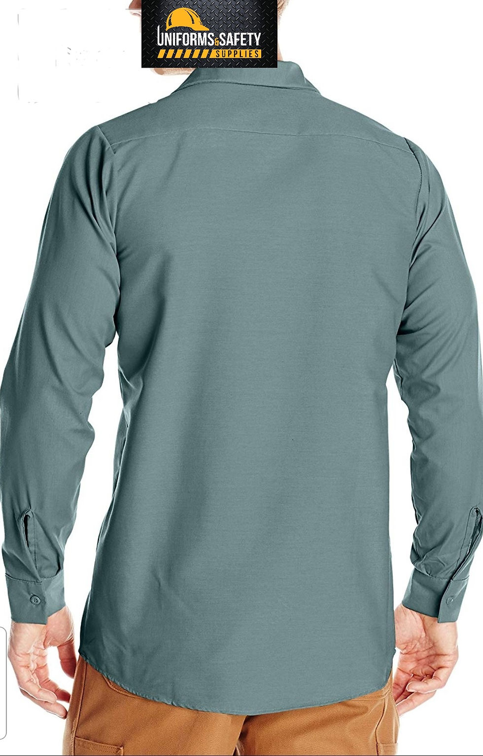 Thumbnail: Red Kap Men's Industrial Long Sleeve Work Shirt