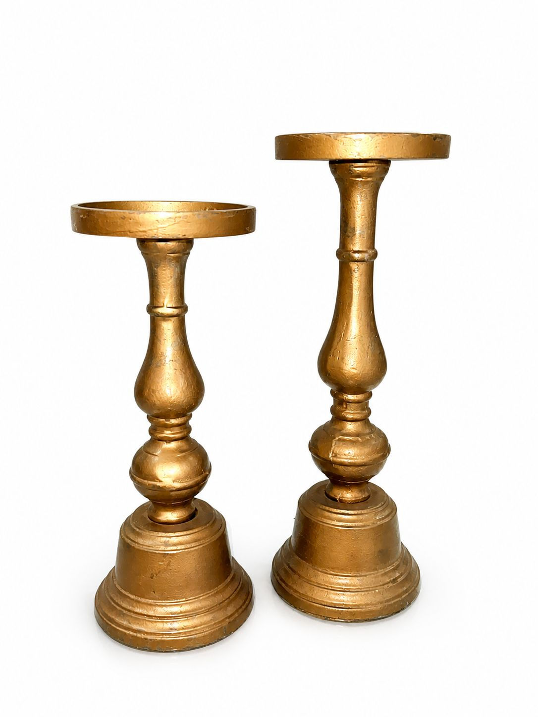 CANDELABROS DORADOS