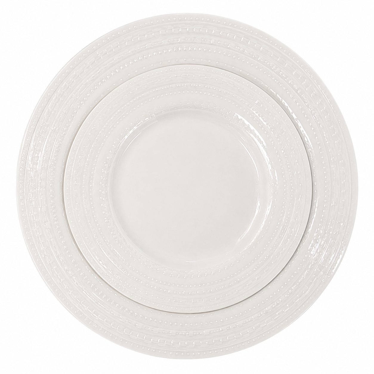 VAJILLA BLANCA