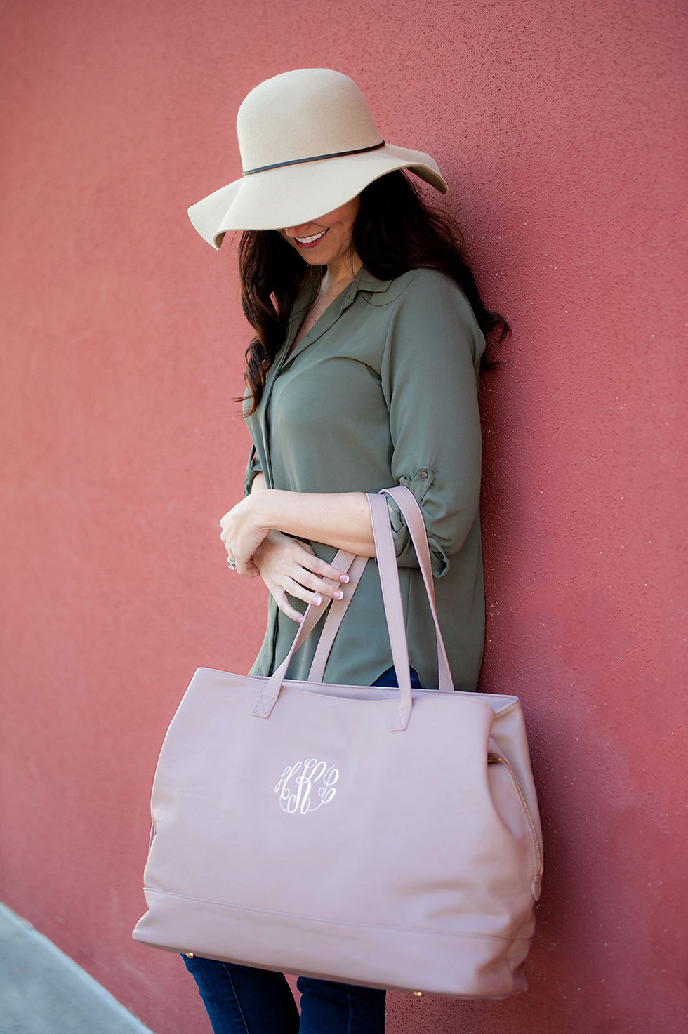 Thumbnail: Blush Cambridge Travel Bag