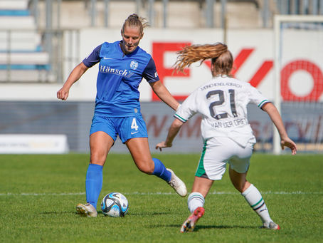 SVM-Frauen streben Sieg gegen Bor. M’Gladbach an