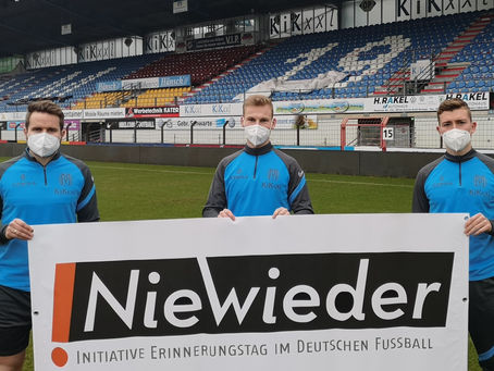 Nie wieder! – 17. Erinnerungstag im deutschen Fußball