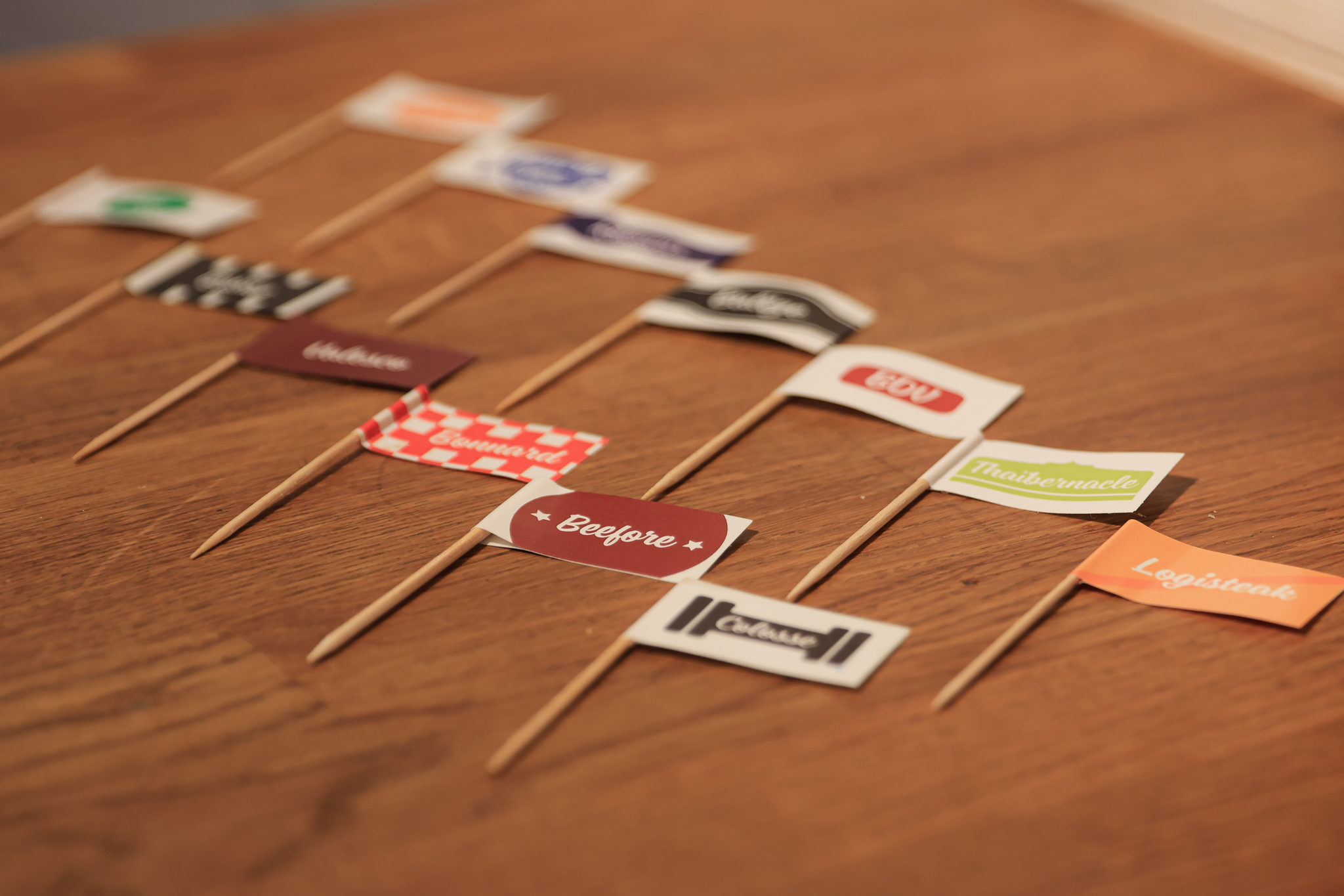 Arranged Food and Objects