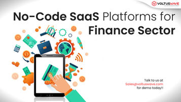 No-Code SaaS Platforms for Finance Sector.