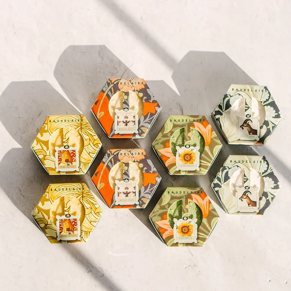 Thumbnail: Goats Milk 3.5oz - Bar Honey Soap Gift Box