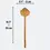 Thumbnail: Wooden Leaf Salad Servers 10"