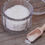 Thumbnail: Glass Salt Pot With Wooden Scoop