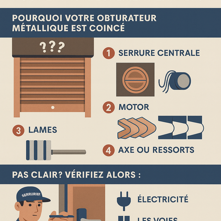 Magasin Shutter Stuck ? Guide du serrurier à Paris pour les propriétaires d'entreprise.