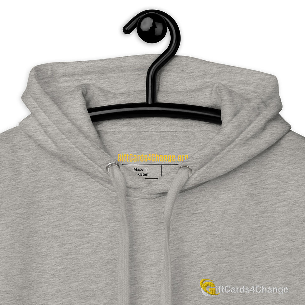 Thumbnail: GiftCards4Change Premium Unisex Hoodie