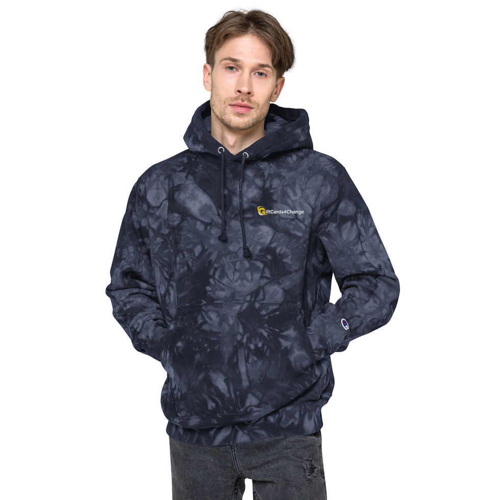 Thumbnail: Unisex Champion tie-dye hoodie