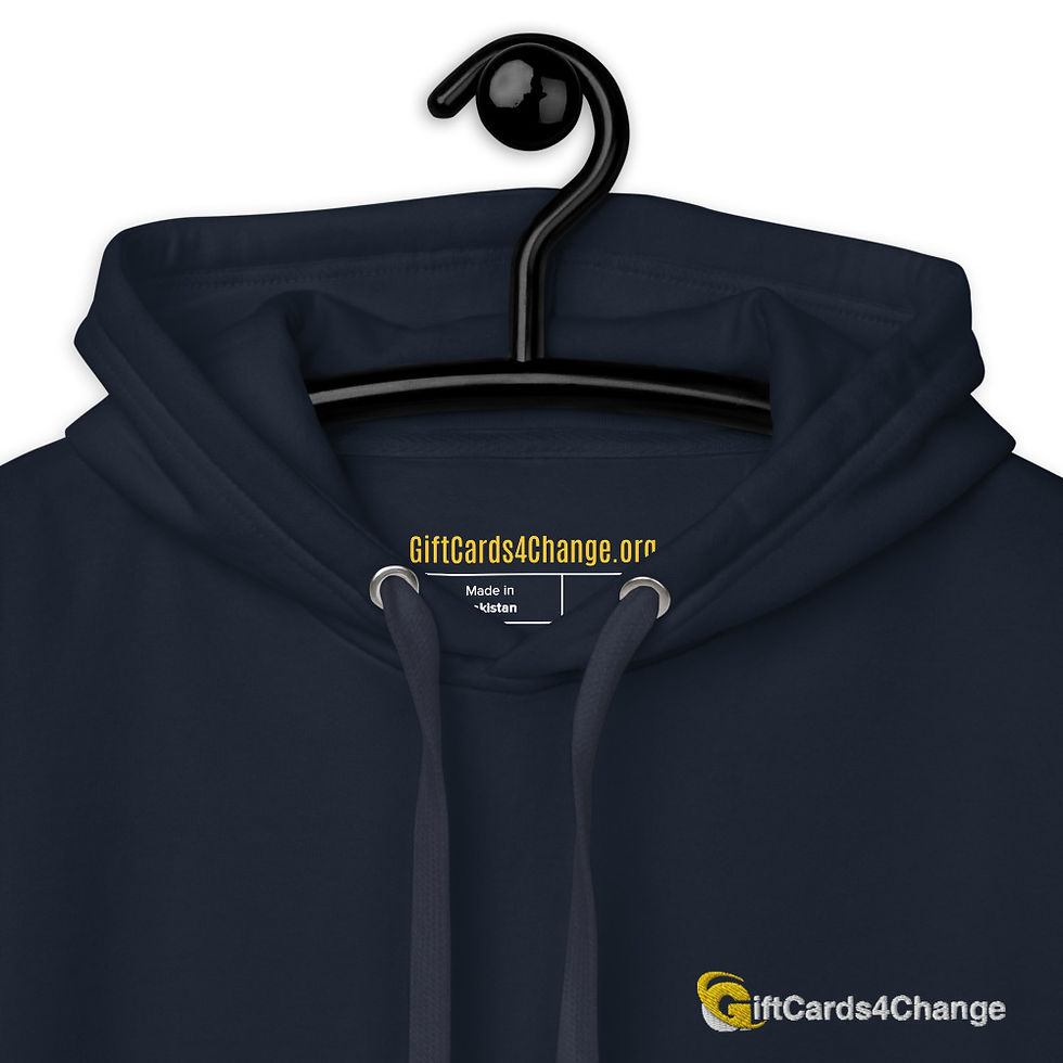 Thumbnail: GiftCards4Change Premium Unisex Hoodie