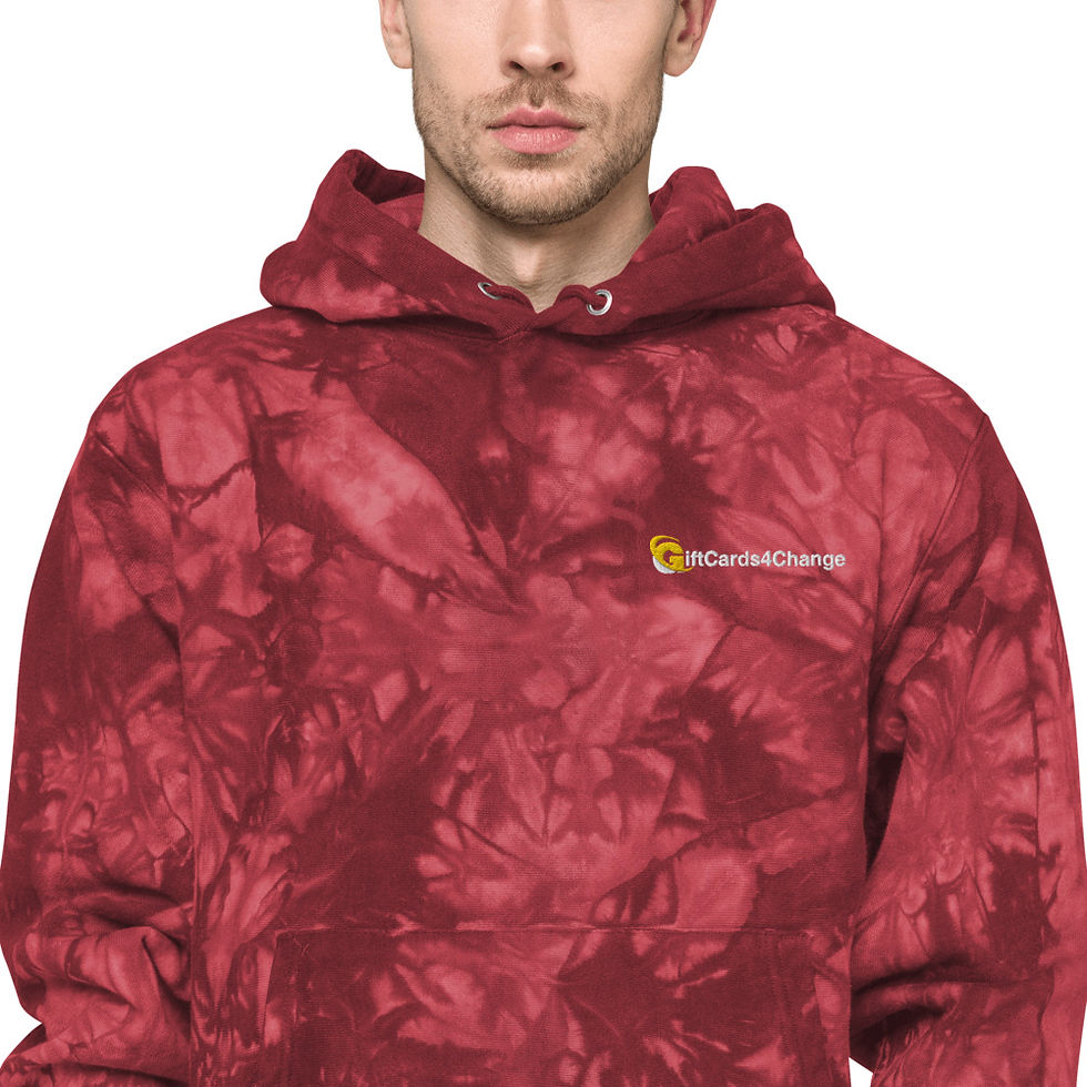Thumbnail: Unisex Champion tie-dye hoodie