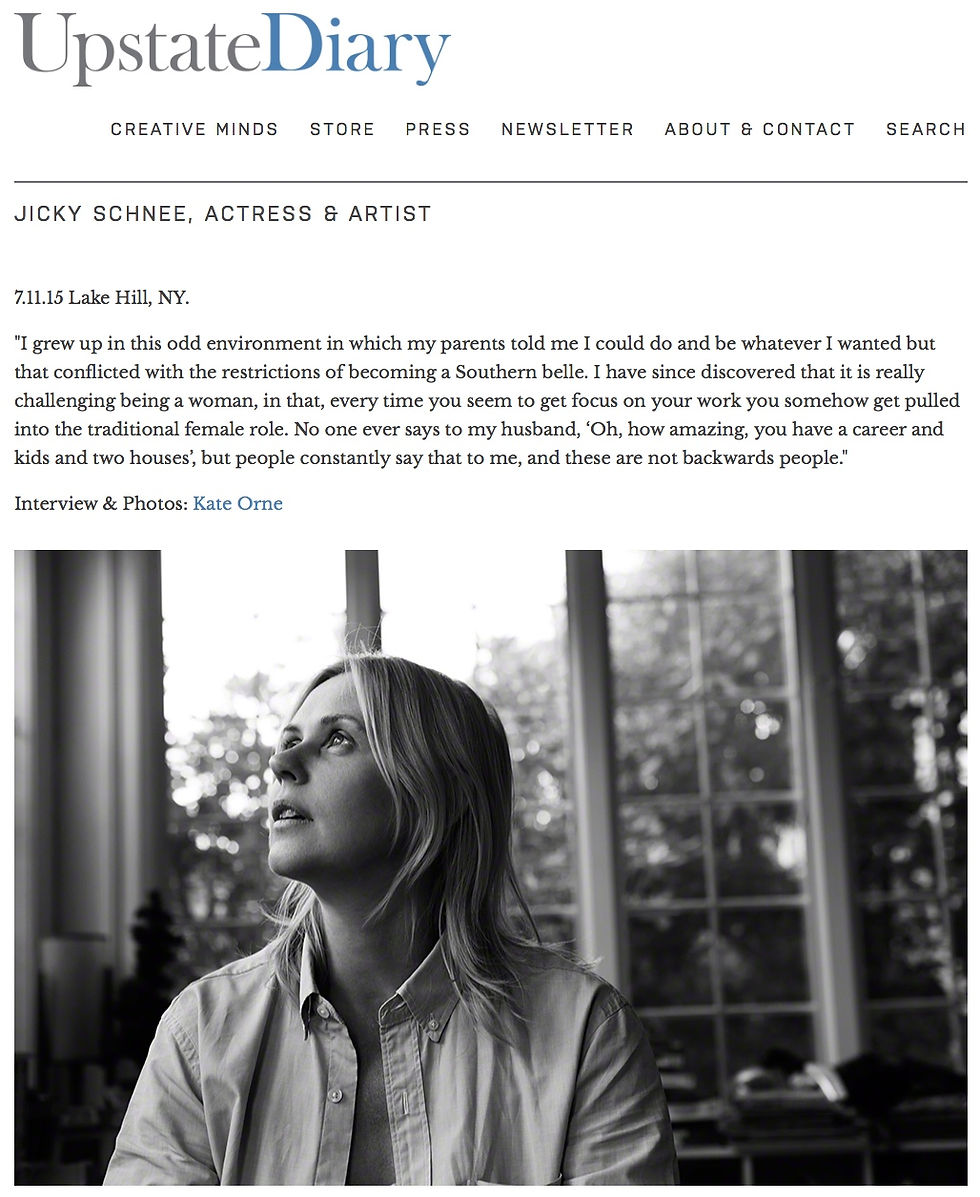 Upstate Diary