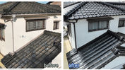 屋根の塗装・樋の交換・破風の板金工事(下関市 三河町 )