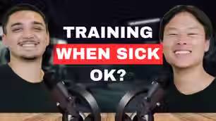 Training when sick ok?
