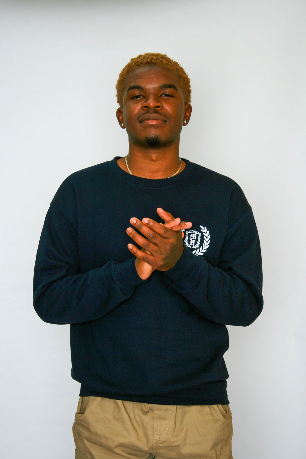 Navy Blue Sweater - Minding Mine University Collection