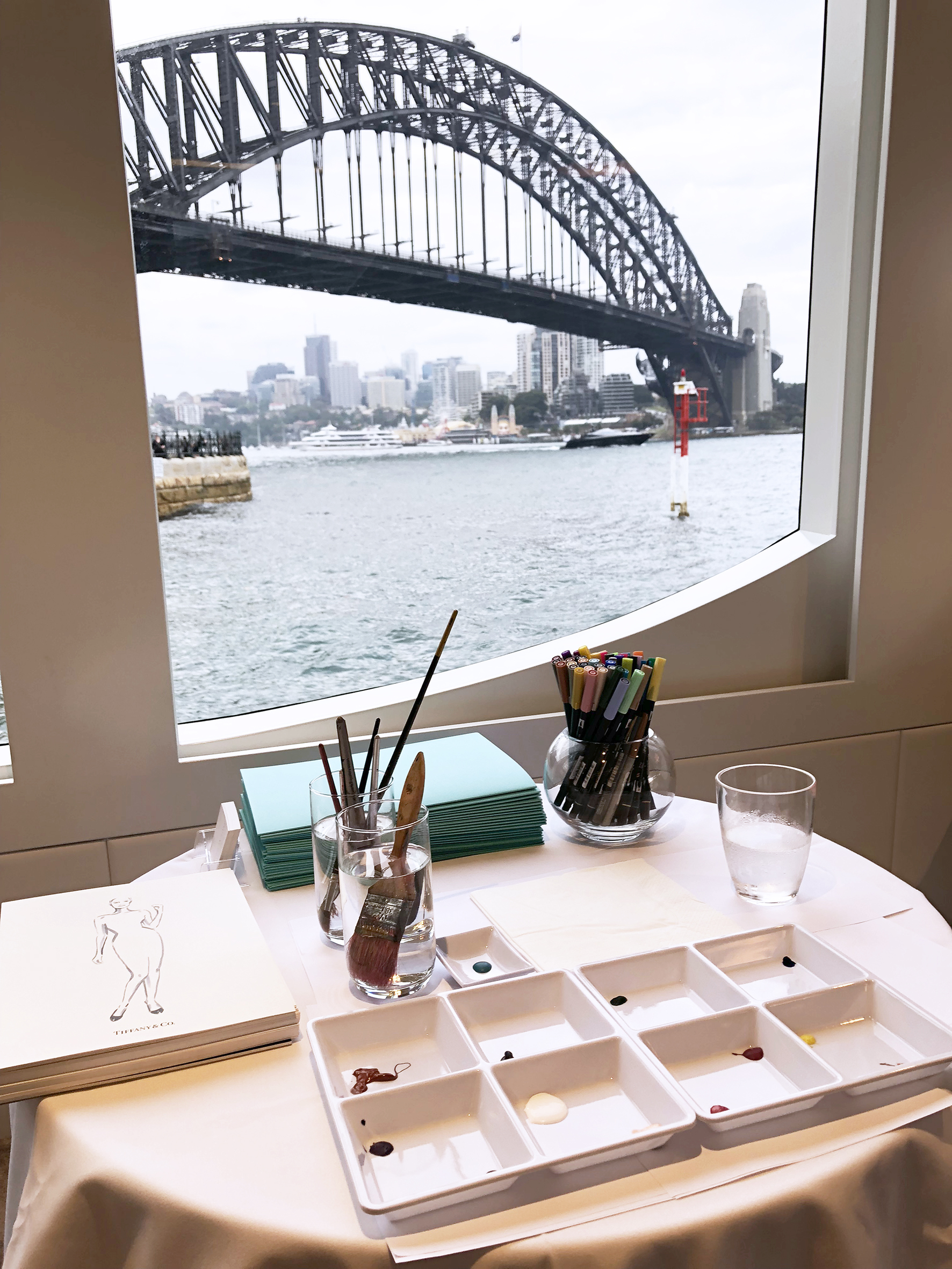 Erin Whitty event Sydney Harbour