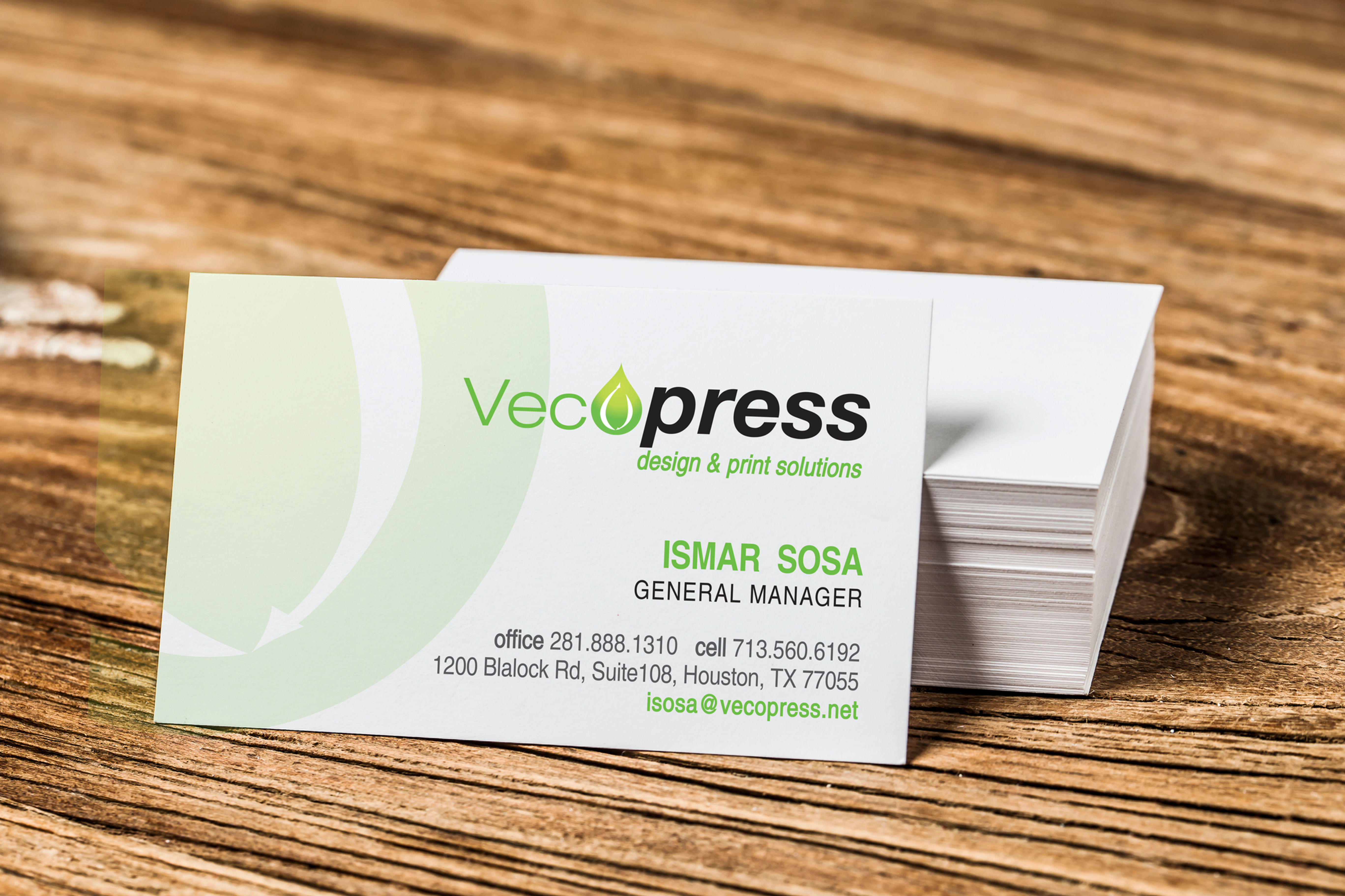Print Business Cards with your own design