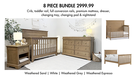 sachin and babi light blue dress Dresser to match rustic/vintage grey crib main image 1