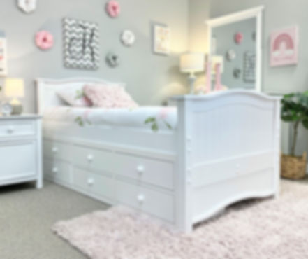 Ashton Twin Bed White