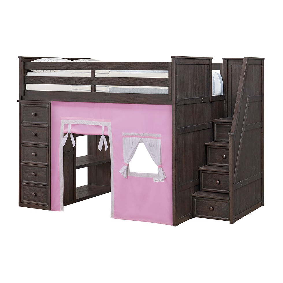 Thumbnail: Twin Multifunction Loft Weathered Espresso