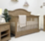 Thumbnail: Curved Panel Crib Weathered Sand