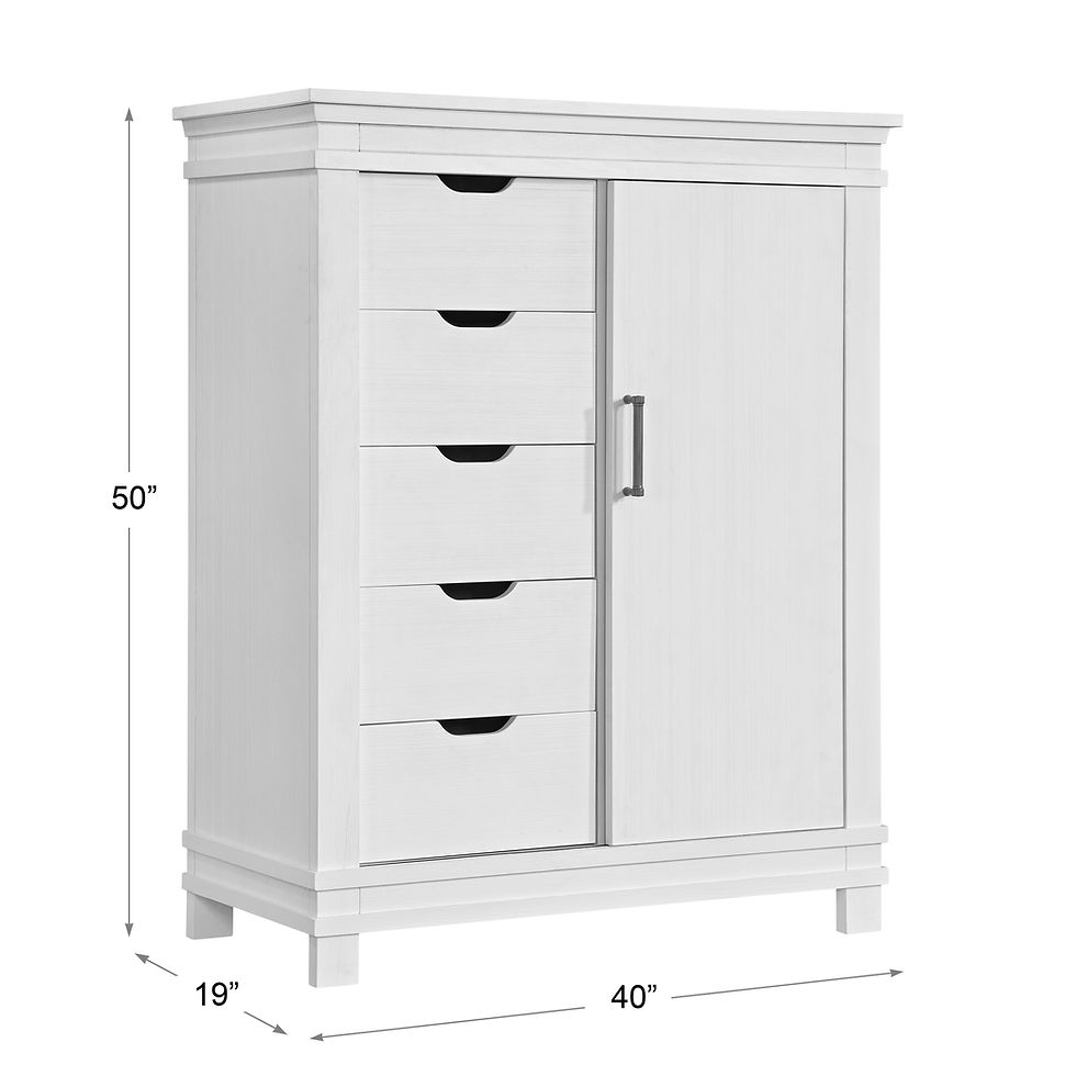 Thumbnail: Stirling Chifferobe Weathered White