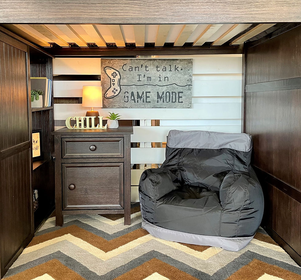 Thumbnail: Twin Multifunction Loft Weathered Espresso