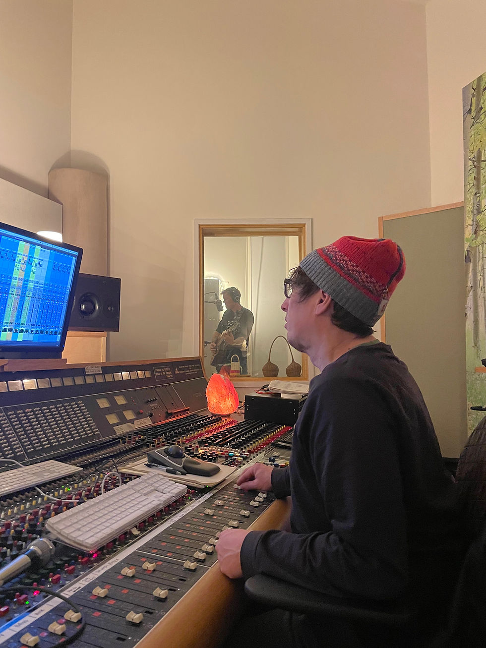Animal Lane Studio layout featuring isolation booth and control room