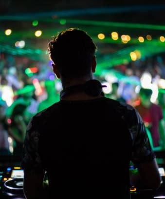 DJ Samix at event in Estes Park