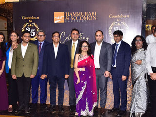 In Mumbai celebrating 'Countdown to 25th Anniversary' of Hammurabi & Solomon Partners