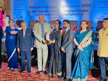 Awarded "Best Law Firm – Policy" by the Services Export Promotion Council (SEPC), set up by the Ministry of Commerce & Industry, Government of India 