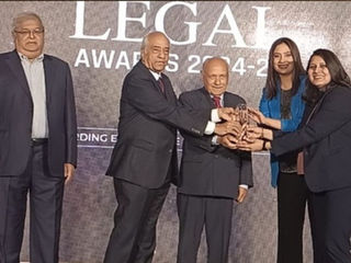 Recognised by Economic Times - ET Legal Awards 2024-25 at Mumbai