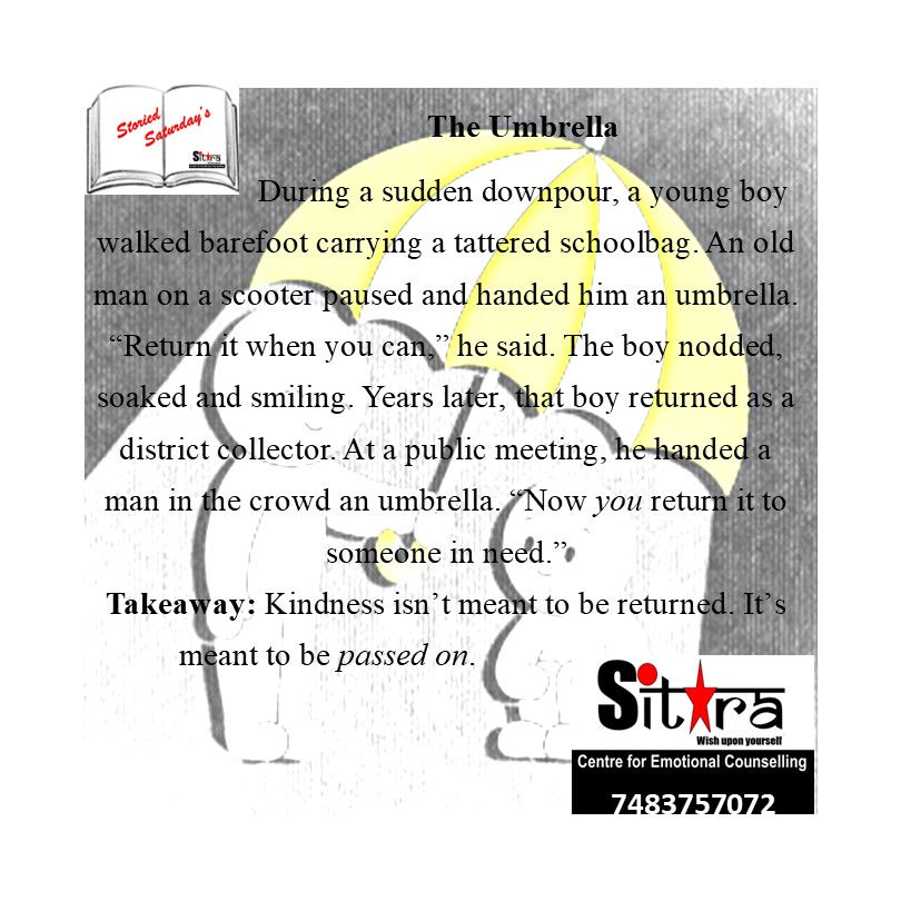 Welcome to ‘Storied Saturday’s’ from Sitara