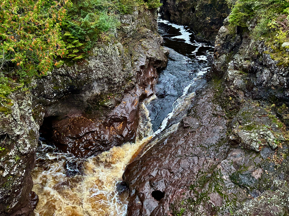 Years of erosion works on the rocks