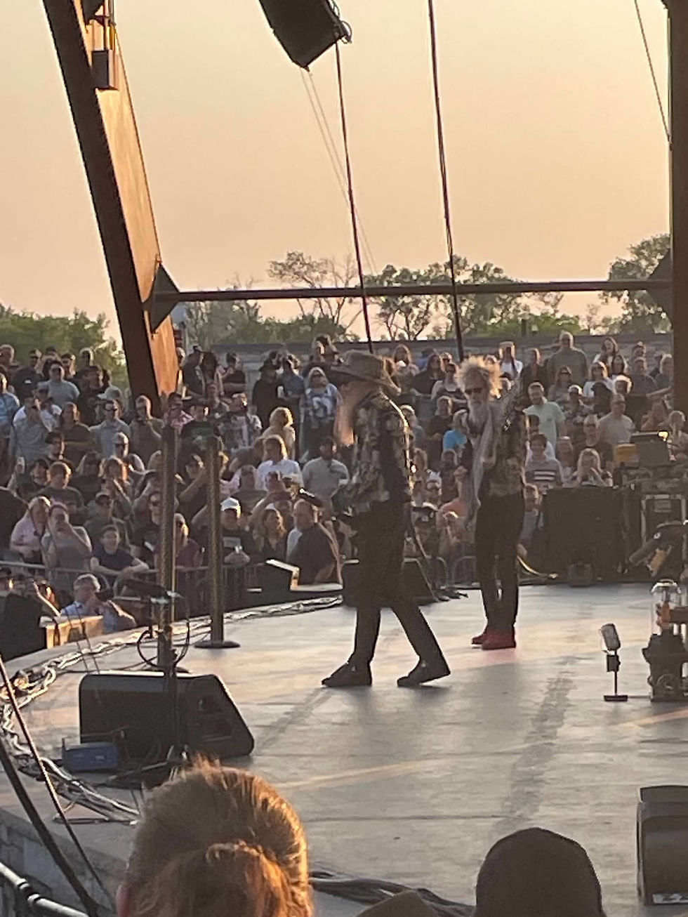 ZZ Top Rocks Bluestem Amphitheater