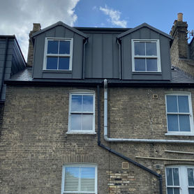 Residential home with extension into loft 