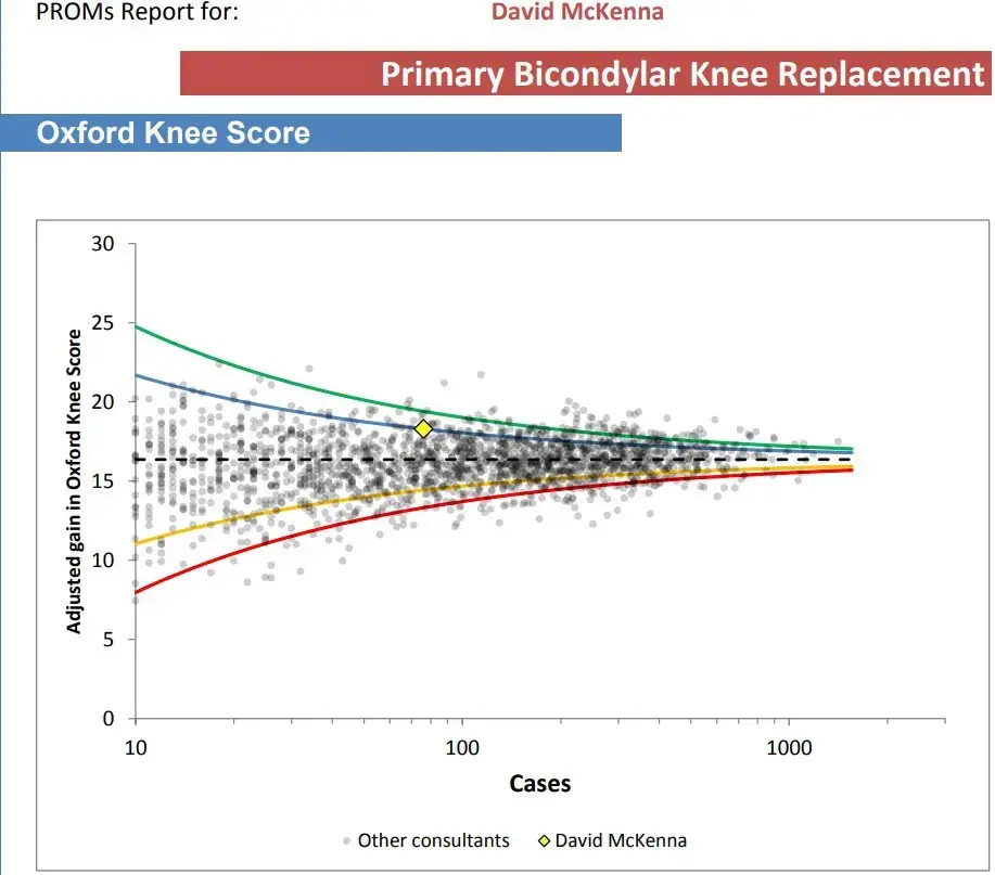 Knee replacement stats