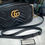 Thumbnail: Gucci GG Marmont Small Leather Shoulder Bag, Black with GHW